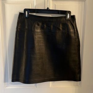 Real leather skirt!